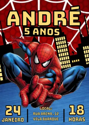 Homem Aranha Festa