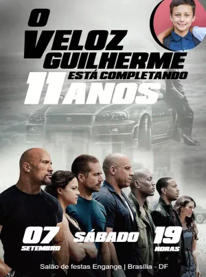 Convite Velozes E Furiosos Com Foto Paul para mais pesquisados