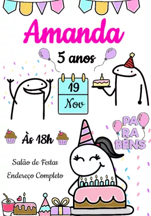 Convite Flork Bentô para mais pesquisados