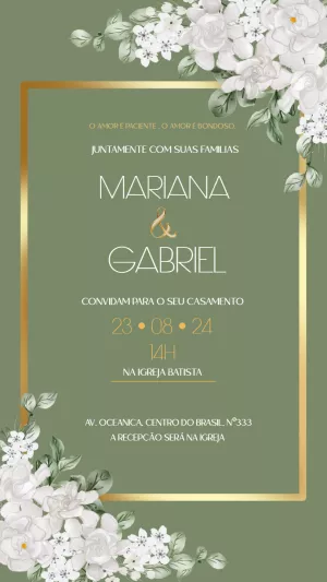 Casamento Floral Verde