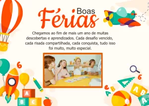 Convite Cartão Boas Férias Com Foto Sala para datas comemorativas
