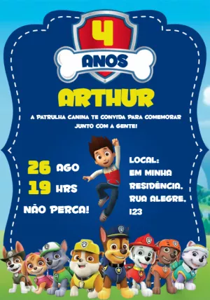 Patrulha Canina Vermelho