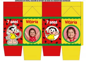 Convite Caixa Milk Para Imprimir Magali Com Foto Fotos para mais pesquisados