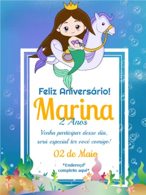 Convite Sereia Online para mais pesquisados