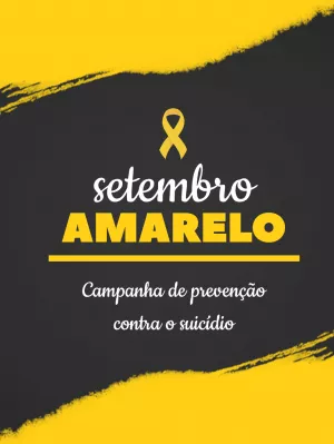 Convite Post Para Campanha Setembro Amarelo Prevenção para mais pesquisados