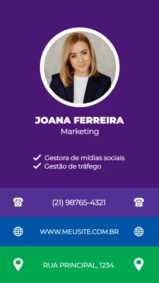 Convite Cartão De Visita Digital - Marketing para cartão