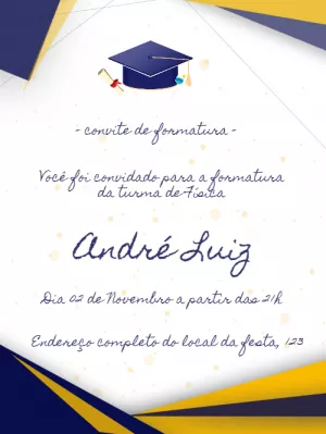 Formatura Masculino
