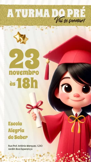 Formatura Infantil Prézinho