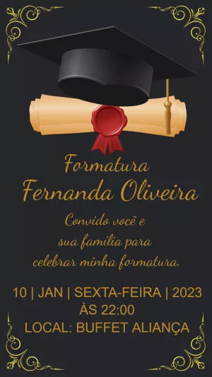 Formatura Dourado