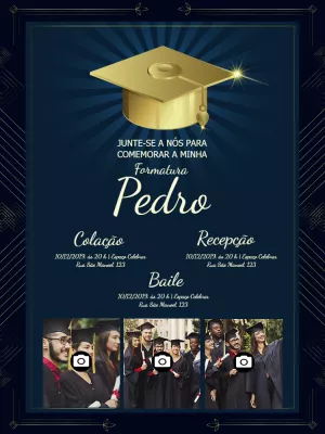 Formatura Com Fotos Colegial